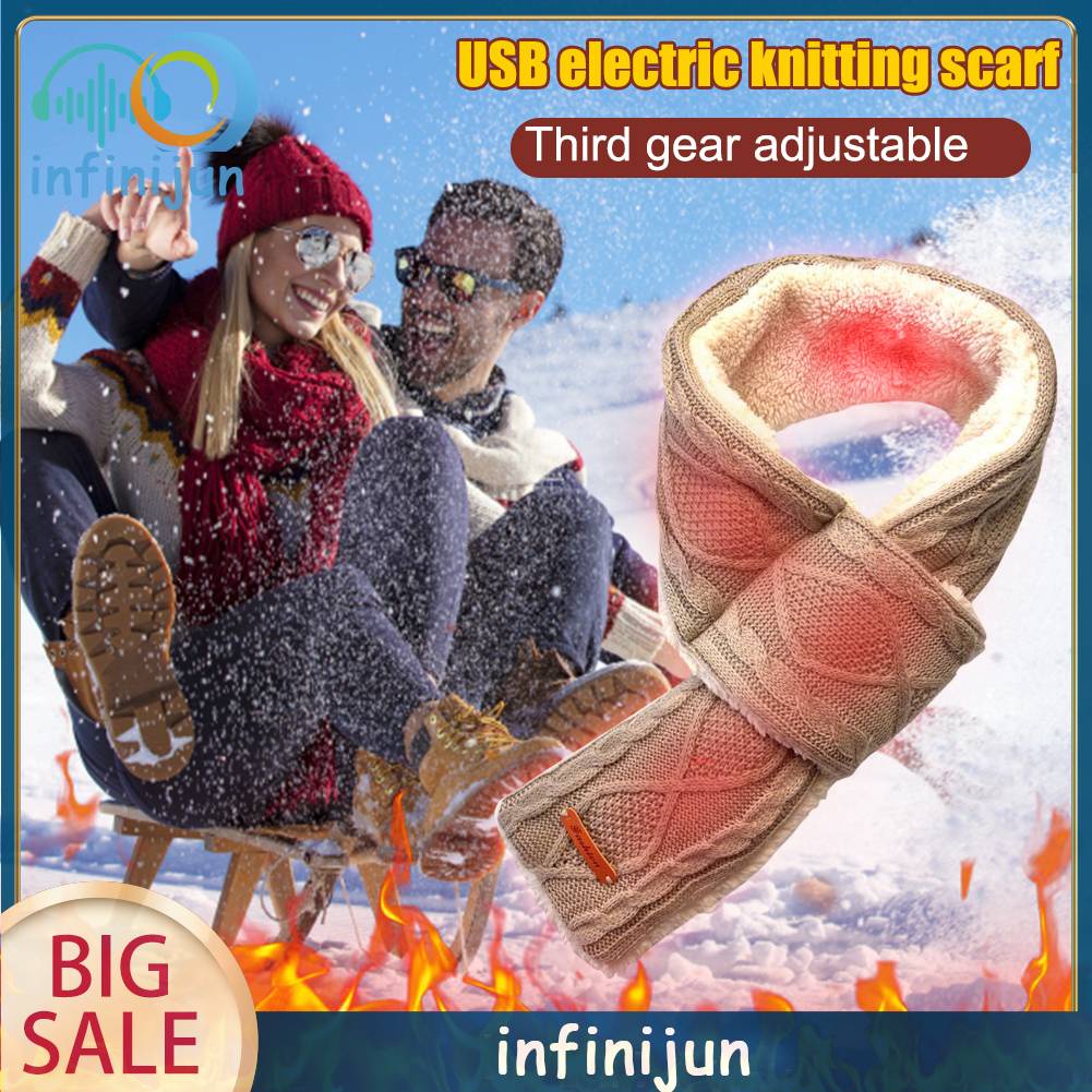 Khăn Choàng Cổ Giữ Ấm Thông Minh Bằng Điện Thời Trang Mùa Đông