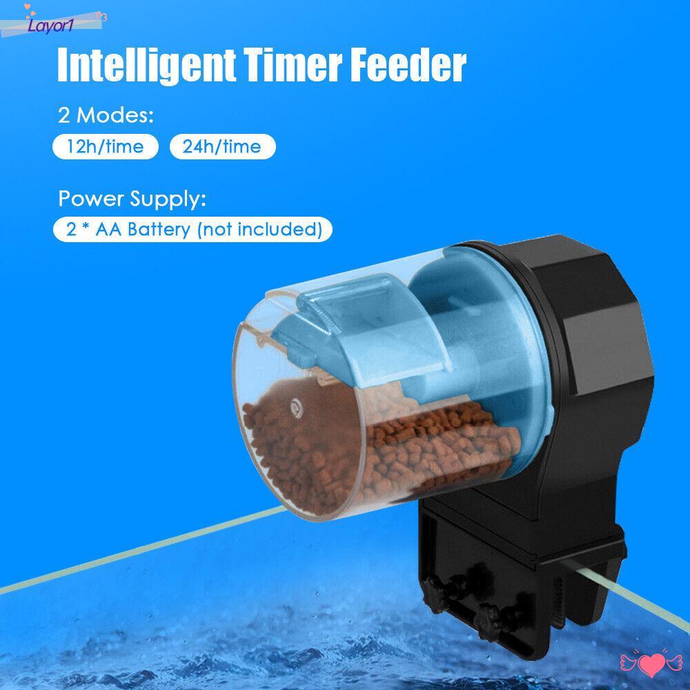 LAYOR1 Máy Cho Cá Ăn Tự Động Điều Chỉnh Tiện Lợi