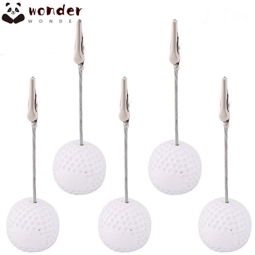 WONDER Đế Kẹp Giấy Ghi Chú Để Bàn Bằng Nhựa Resin Dùng Cho Văn Phòng