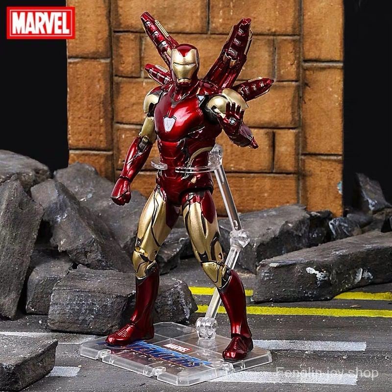 Mô Hình Đồ Chơi Khớp Cử Động Được Chính Hãng Marvel Người Nhện Người Sắt