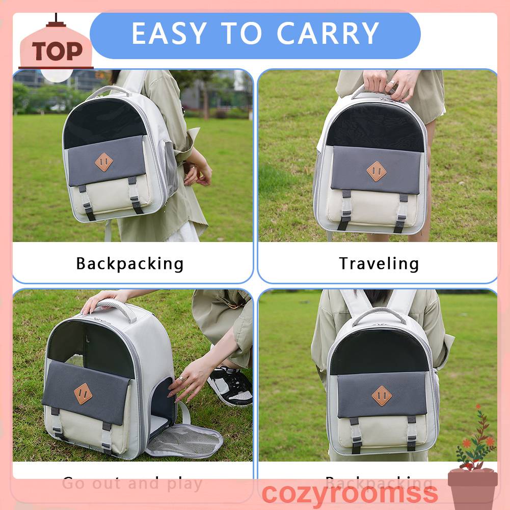 Túi Đựng Thú Cưng Thoáng Khí Có Thể Gấp Lại Tiện Dụng