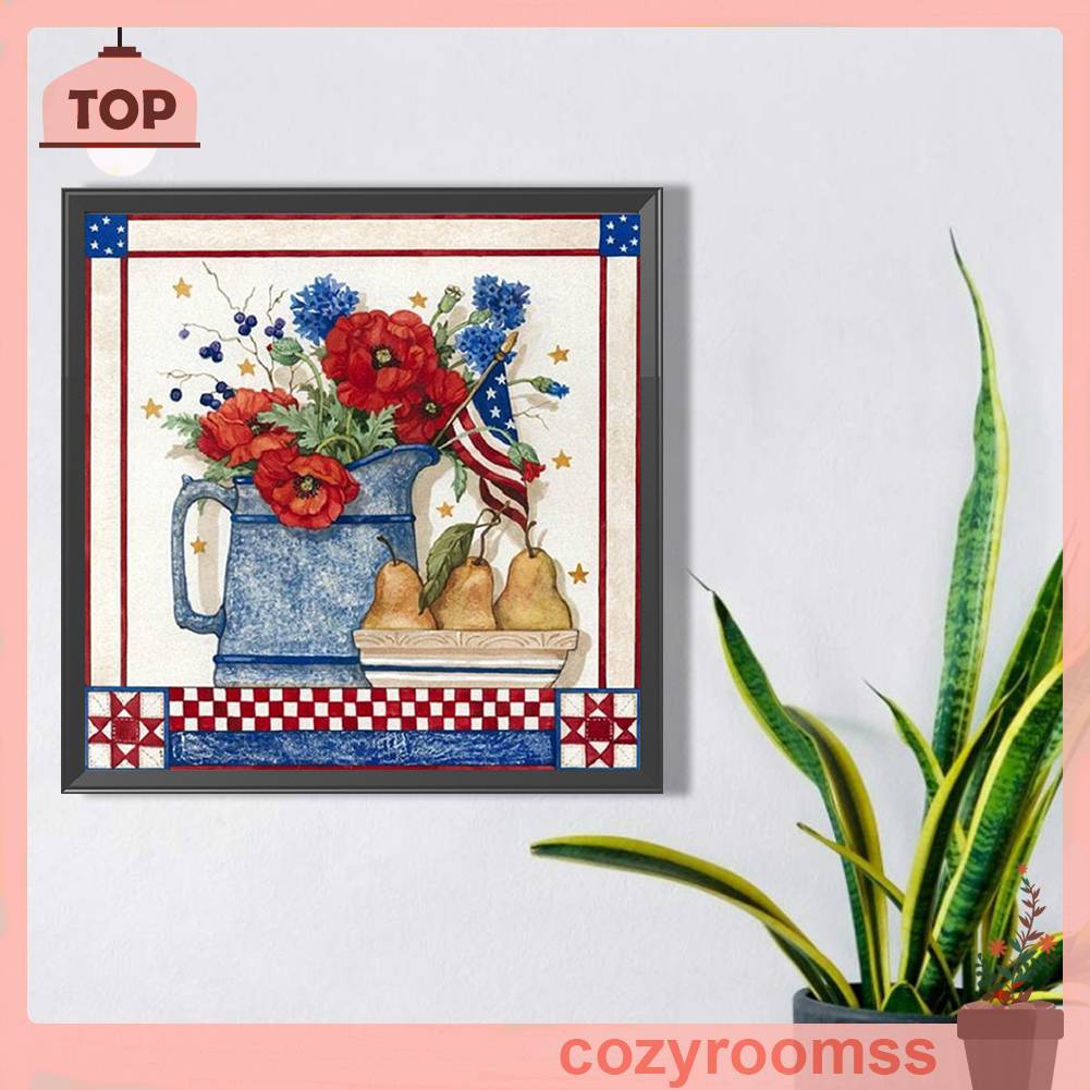 Tranh Đính Đá Kim Cương Toàn Bộ 5D DIY Hình Vẽ Hoa Hướng Dương