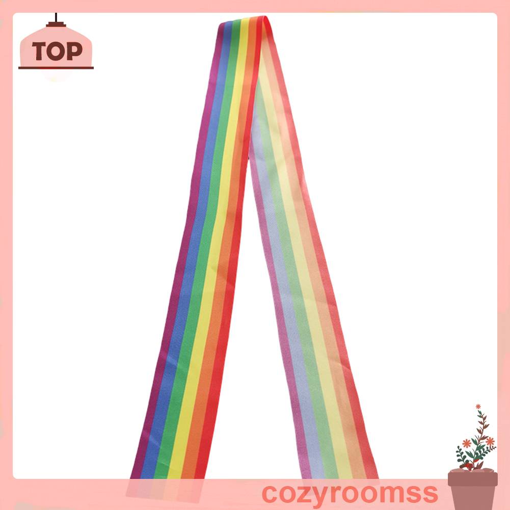 Set 5 Cuộn Dây Ruy Băng Màu Sắc Cầu Vồng Lgbt