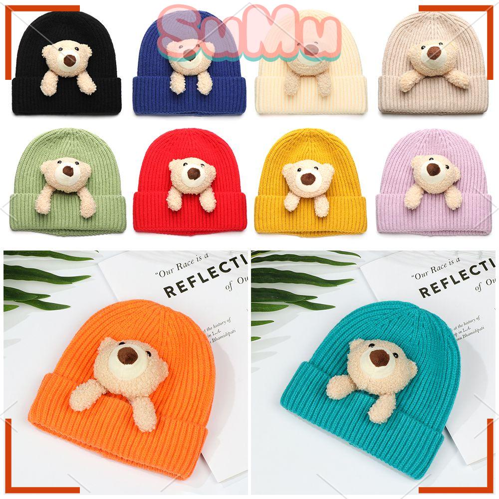 SUMU Mũ Bảo Vệ Tai Chống Gió Họa Tiết Hoạt Hình Dễ Thương