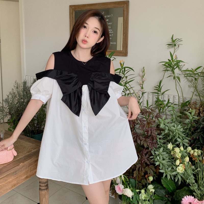 Áo Trễ Vai Dáng Rộng Thời Trang Cho Nữ