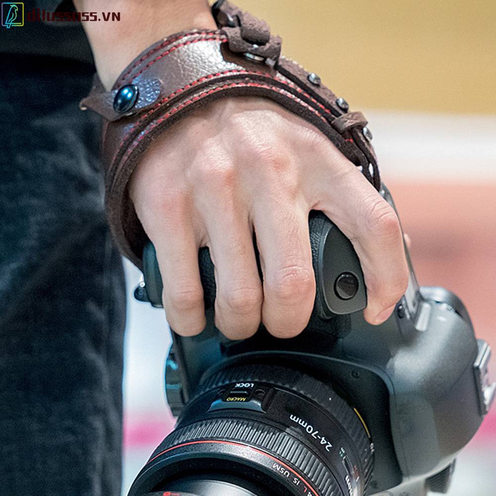 Dây Đeo Tay Chống Rơi Cho Máy Ảnh DSLR Nikon D800