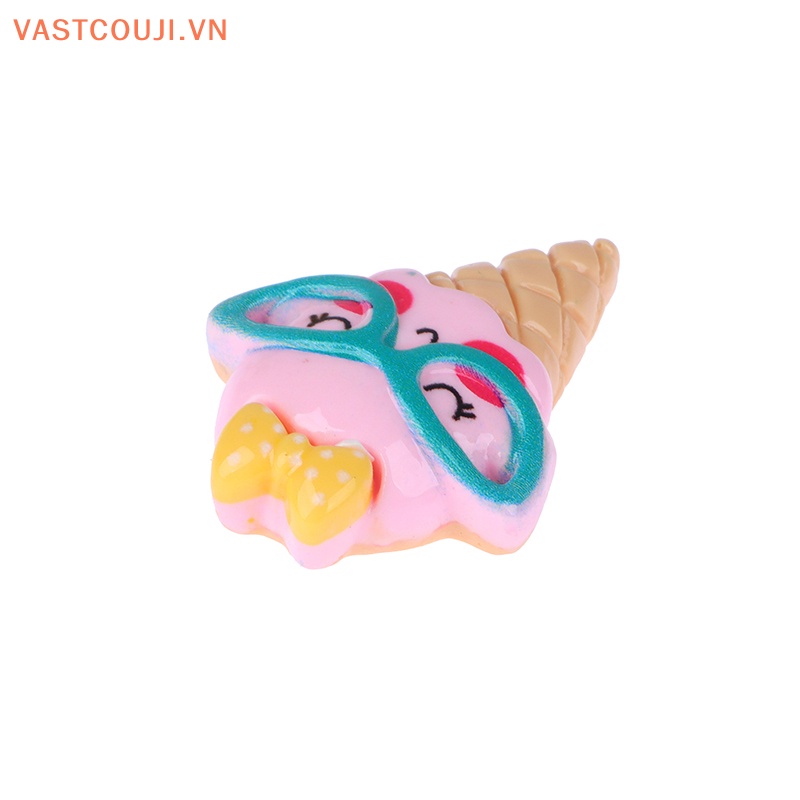 Bộ 10 Mô Hình Trái Cây Mini Bằng Nhựa Dùng Trang Trí Sổ Tay DIY