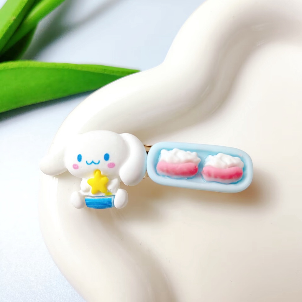 Kẹp Tóc Hình Hoạt Hình Kuromi Cinnamon Dễ Thương 2023
