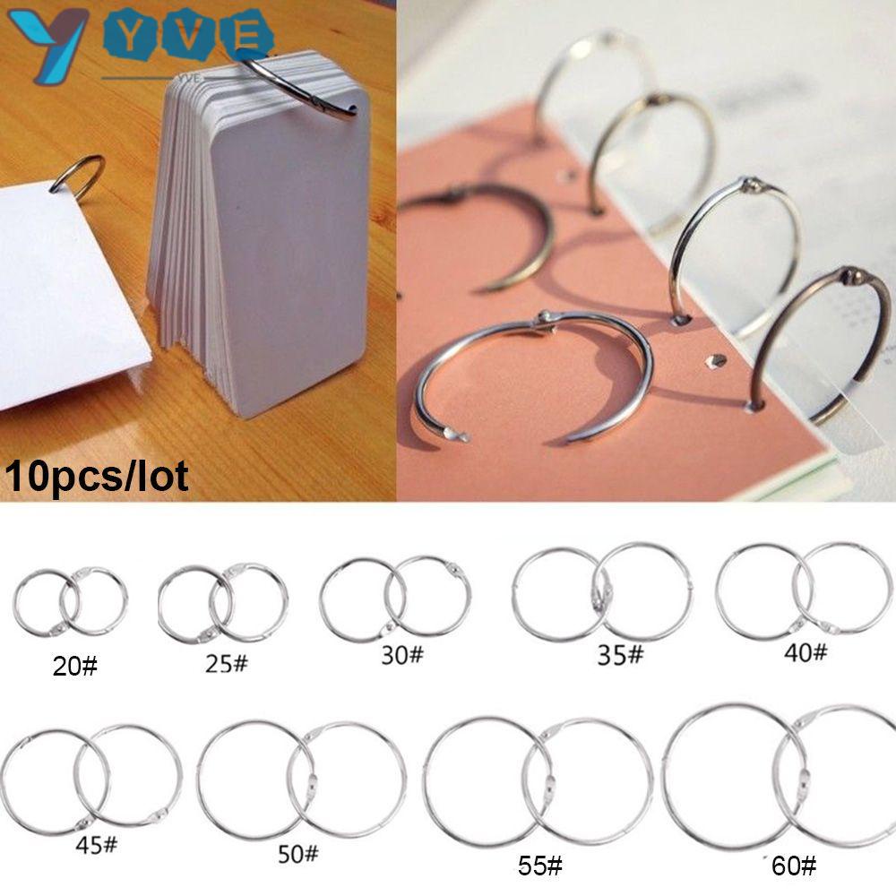 YVE 10 Kẹp Giấy Kim Loại Hình Lá