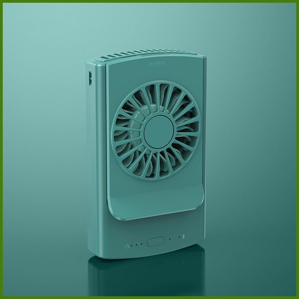 Quạt Làm Mát 3 Tốc Độ 4000mAh Kẹp Eo Tùy Chỉnh Kèm Sạc USB Tiện Dụng Chất Lượng Cao