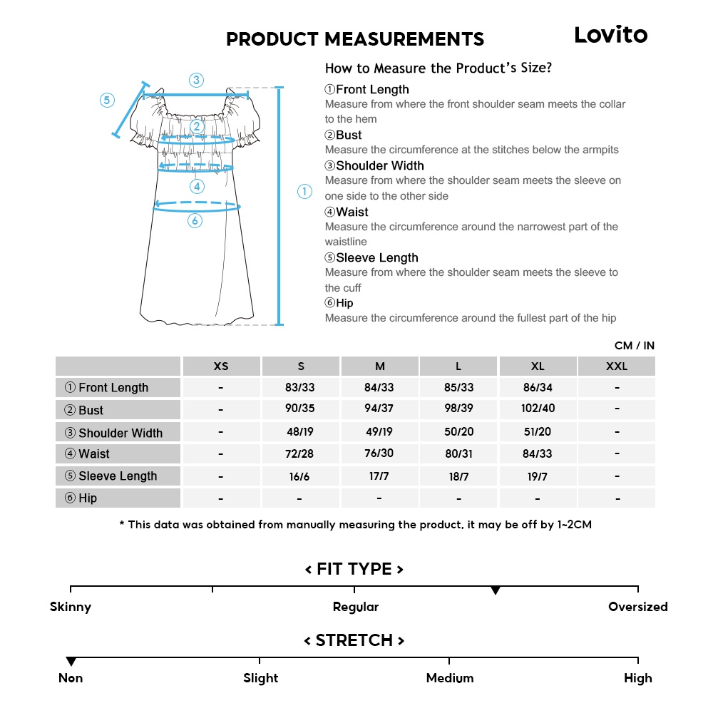 Lovito Đầm denim thô có túi màu trơn giản dị dành cho nữ LNA09006 (Màu xanh da trời)