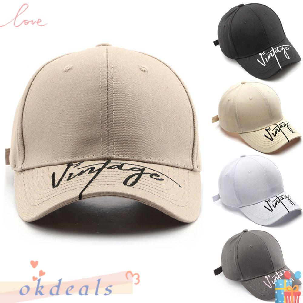 OKDEALS Mũ Lưỡi Trai Thời Trang Mùa Hè Phong Cách Hiphop Giản Dị