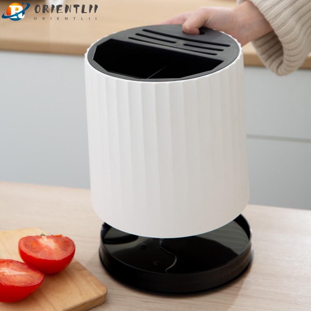 ORIENTLII Hộp Đựng Muỗng Đũa Xoay Được Tiện Dụng Cho Nhà Bếp