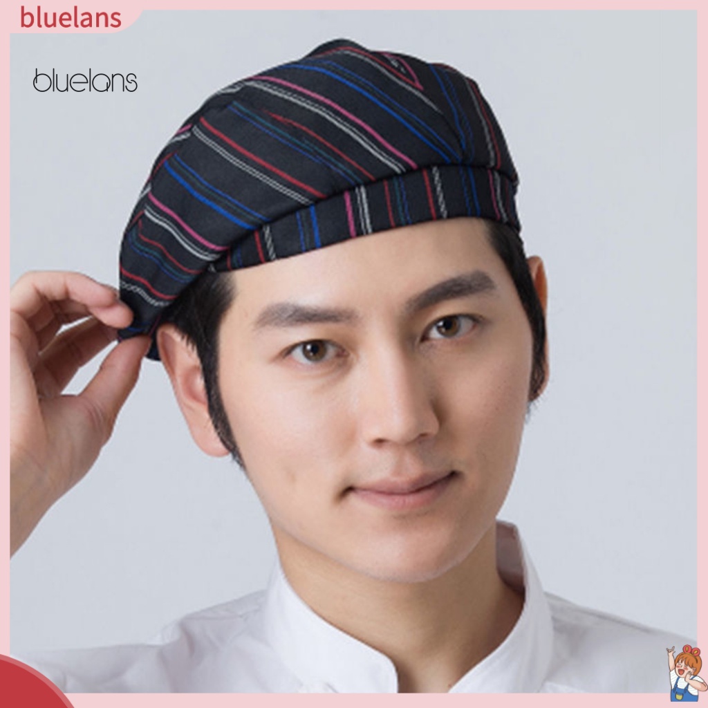 Mũ Beret Bluelans Bằng Cotton Pha Siêu Nhẹ Phối Lưới Thoáng Khí Siêu Mềm Chống Mài Mòn Trang Trí Khách Sạn / Đầu Bếp Cho Nam Và Nữ
