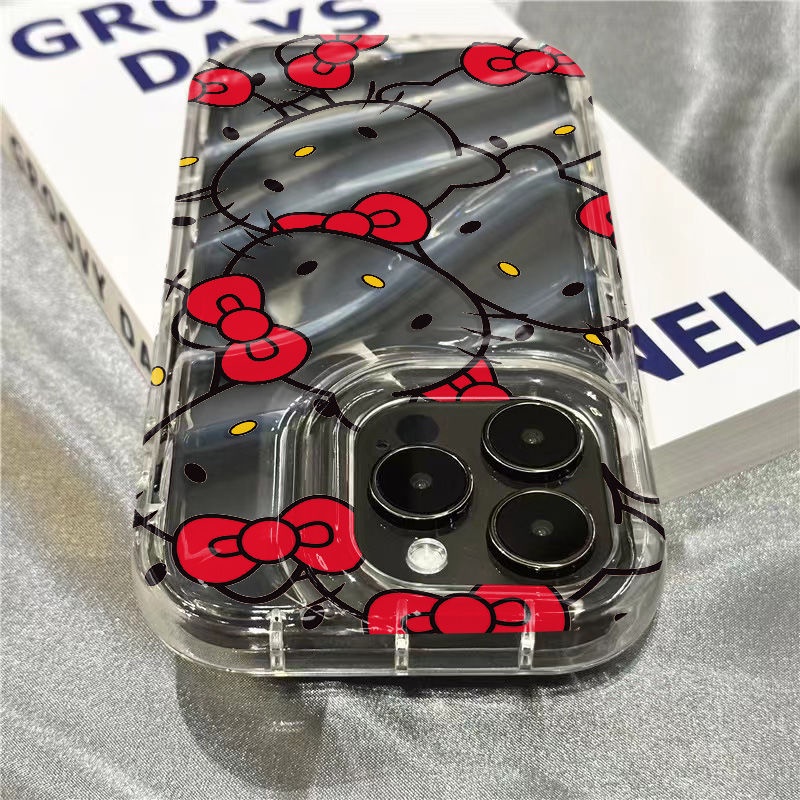 Ốp Điện Thoại Dẻo Trong Suốt Họa Tiết Hoạt Hình Mèo Kitty Dễ Thương Cho Iphone14Promax plussins8 1312 / / 117
