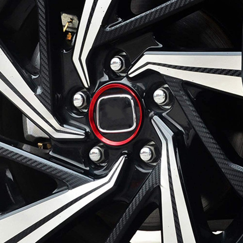 Set 4 Nắp Đậy Trục Bánh Xe Hơi Honda Civic 2020-2016 Bằng Hợp Kim Nhôm