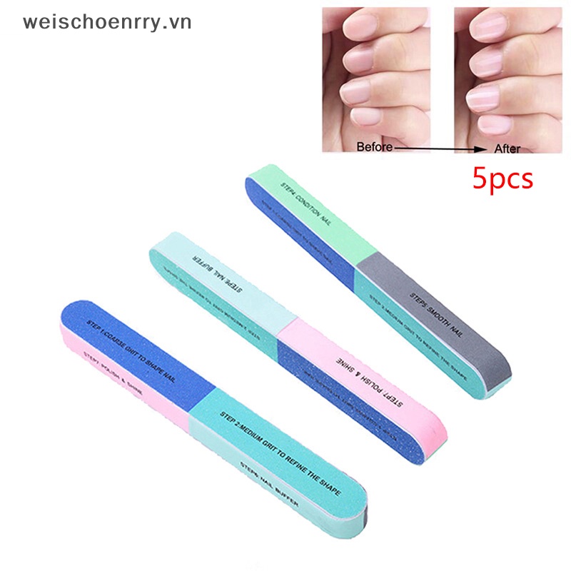 Cây Dũa Móng Tay 7 Mặt Chuyên Nghiệp Chất Lượng Cao