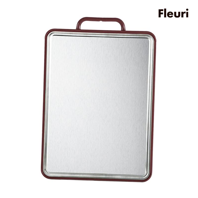 Thớt Hai Mặt Màu Đỏ 40x27cm Đa Năng Tiện Dụng