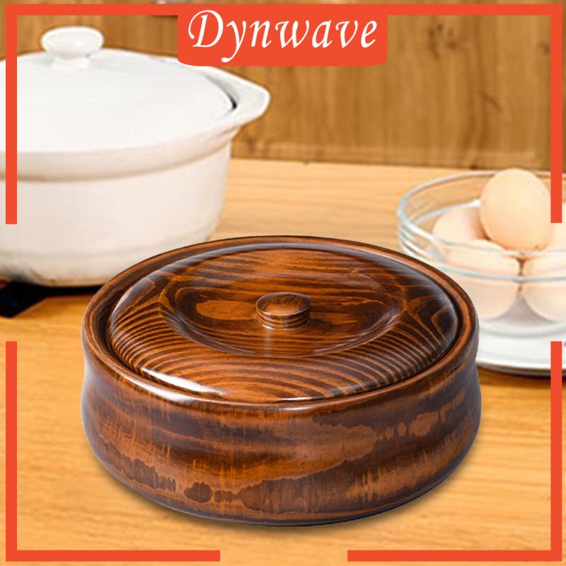 Tô Gỗ Hình Tròn Đa Năng Có Thể Tái Sử Dụng