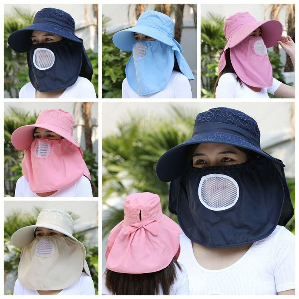 NORMAN Mũ Tai Bèo Che Phủ Mắt Chống Gió Có Thể Gấp Gọn Dùng Khi Đi Leo Núi / Làm Trại Ngoài Trời Cho Nữ