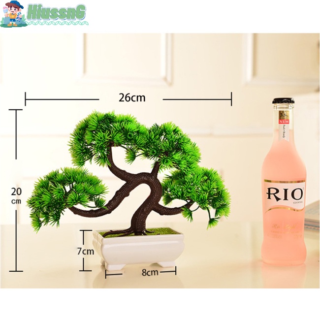 Cây Bonsai Giả Trang Trí Không Gian Xanh