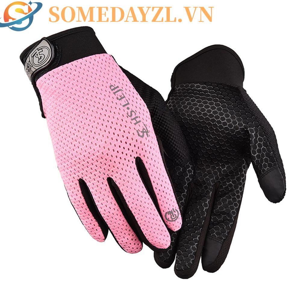 SOMEDAYZL 1 Đôi Găng Tay Lưới Cảm Ứng Bảo Vệ Khi Câu Cá