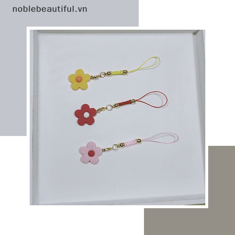 1 Móc Khóa Hình Bông Hoa Ngọt Ngào Dễ Thương