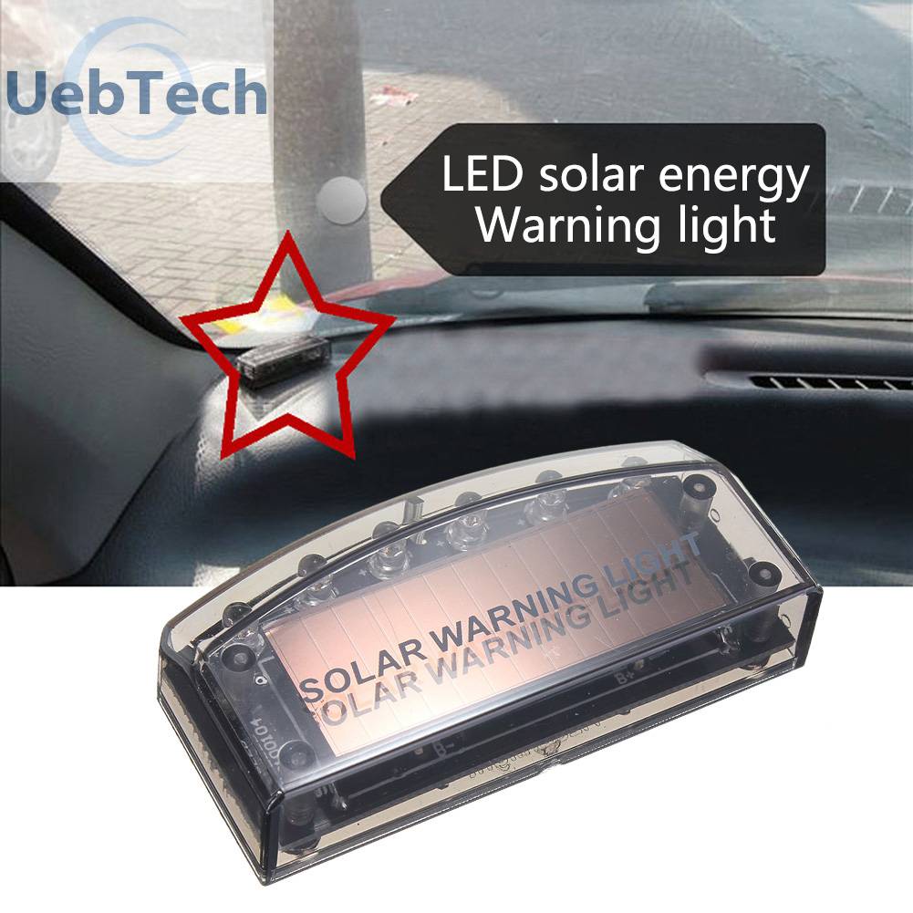 Đèn LED 6 Bóng Cảnh Báo Chống Trộm Sử Dụng Năng Lượng Mặt Trời