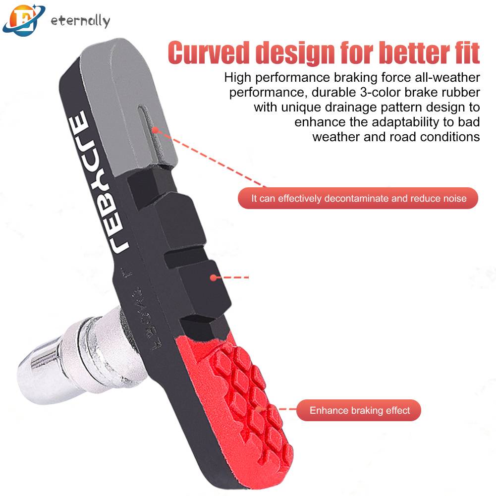 Má Phanh Xe Đạp Chuyên Nghiệp Thiết Kế Cong Chống Mài Mòn