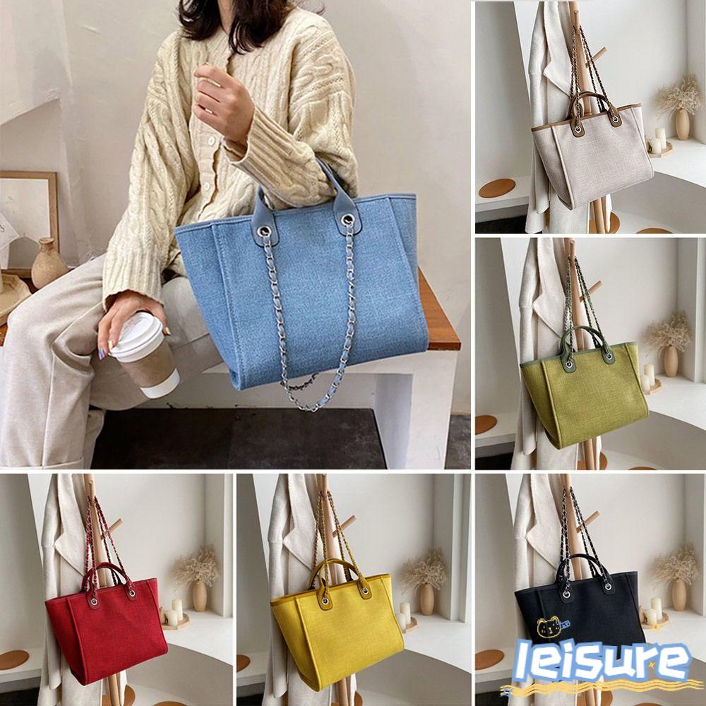 LEISURE Túi Đeo Chéo Cỡ Lớn Thời Trang Cho Nữ