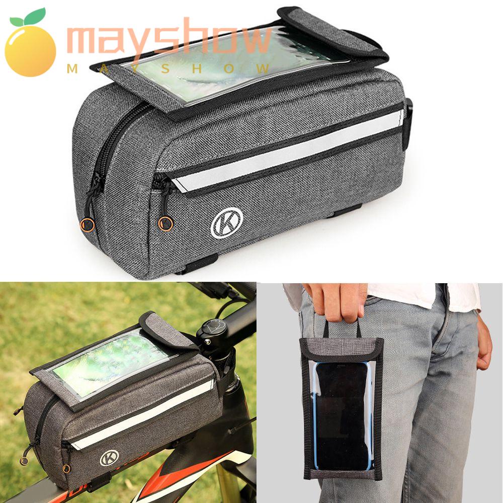 MAYSHOW Túi Đựng Vật Dụng Tiện Lợi Gắn Khung Xe Đạp