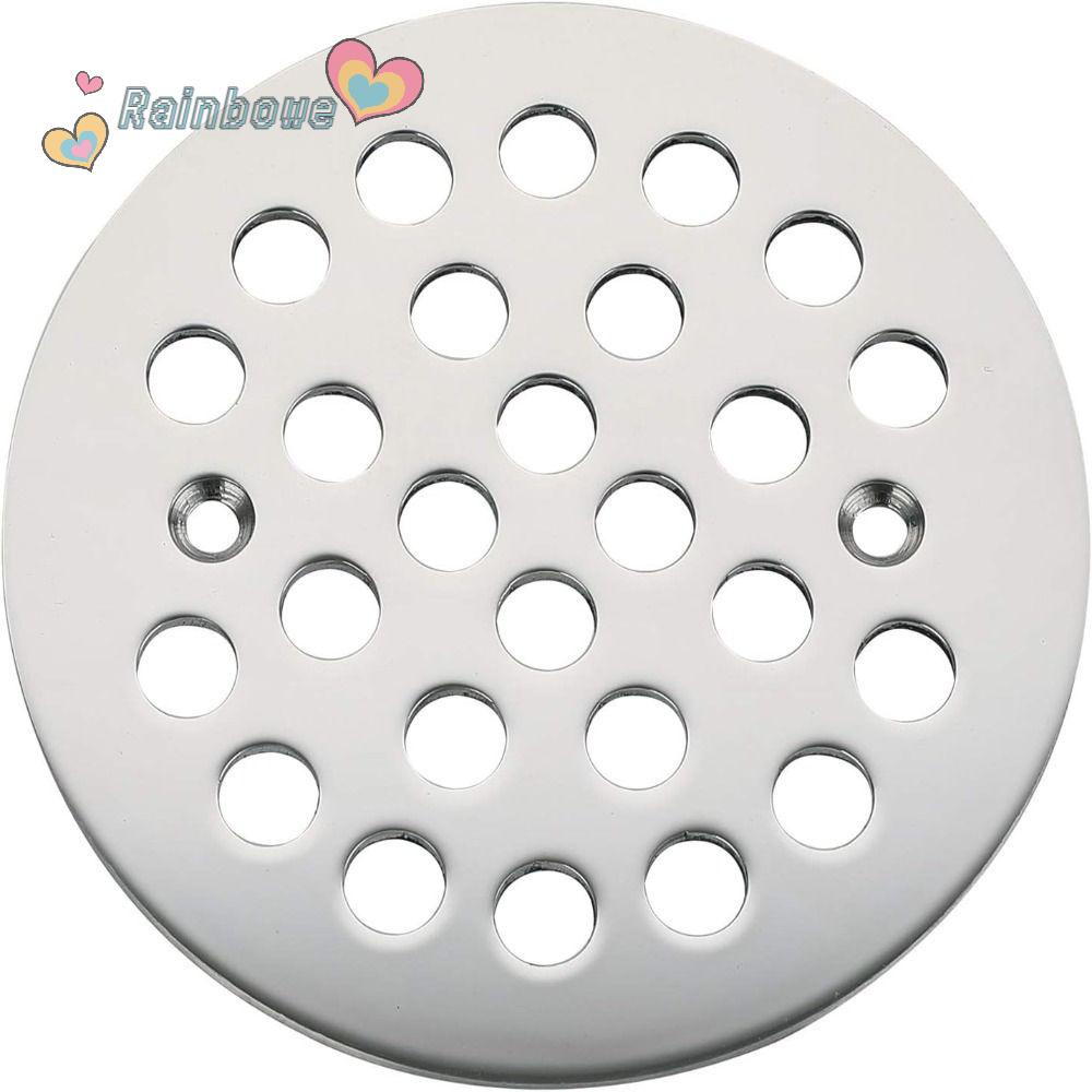 Nắp Cống Thoát Nước Sàn Nhà Hình Tròn Màu Cầu Vồng Kích Thước 4-1 / 4Inch Tiện Dụng Cho Nhà Tắm