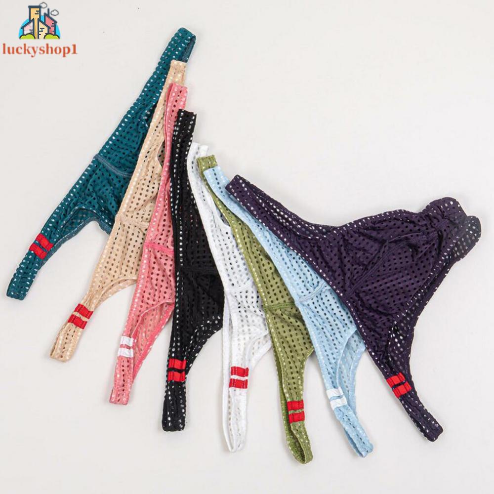 Quần Lót Lưng Thấp Siêu Mỏng Thoáng Khí Co Giãn Tốt Thời Trang Cao Cấp Cho Nam