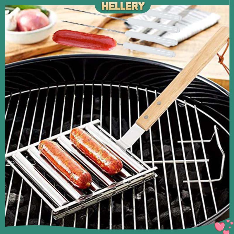 Giá Đỡ Dùng Để Cuộn Xúc Xích Khi Nướng Bbq Tiện Dụng