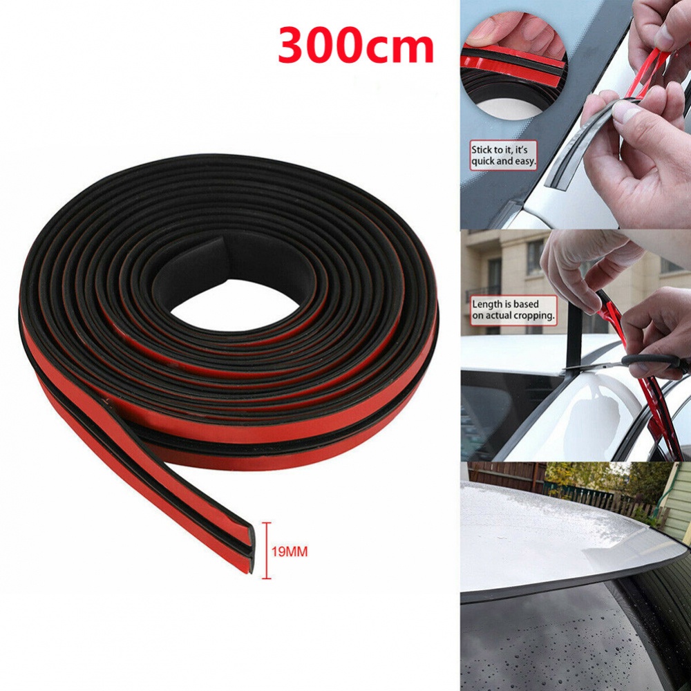 Dải Dán Viền Cửa Sổ Xe Hơi Chống Bụi Đa Năng Tiện Dụng