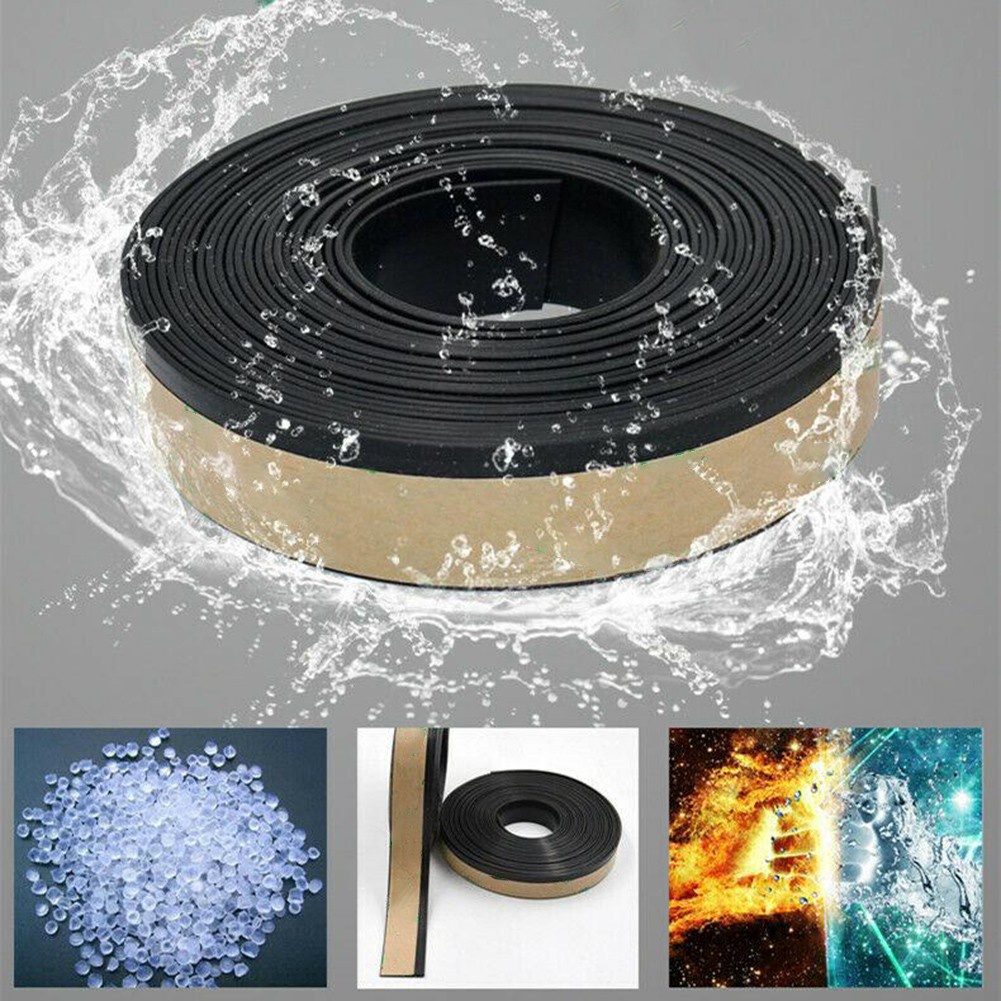 1 Cuộn Dây Cao Su 4M 20MM Dán Mép Xe Hơi Chống Thời Tiết