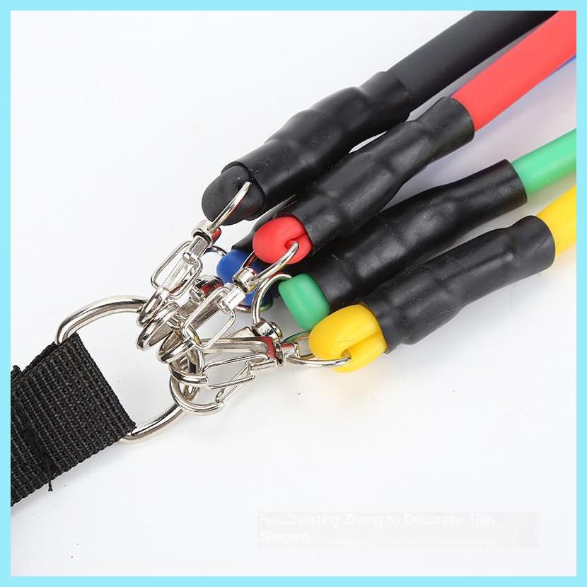 Set 11 Dây Kháng Lực Bằng TPE Co Giãn Siêu Bền Phù Hợp Cho Tập Gym Tại Nhà