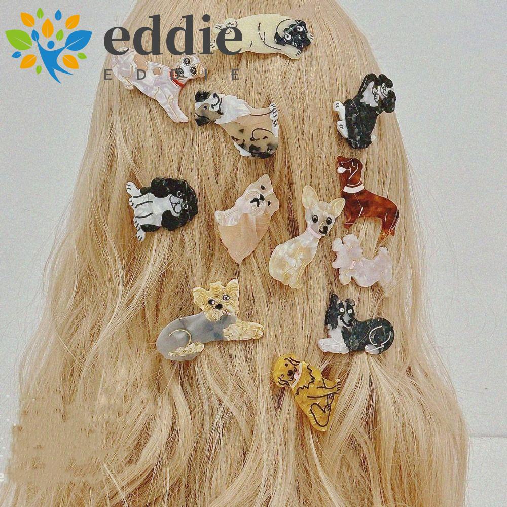 Kẹp Tóc Hình Mỏ Vịt 26Eddie / Chó Bull / Labrador Pug Poodle Thanh Lịch Dành Cho Trẻ Em