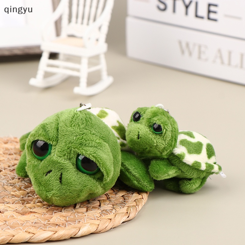 Rùa Nhồi Bông Mềm Mại Kích Thước 7 / 10CM Treo Móc Khóa / Túi Xách Cho Bé