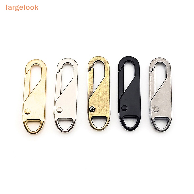 Set 5 Đầu Khóa Kéo Bằng Kim Loại Thay Thế Tiện Dụng Cho May Vá Diy