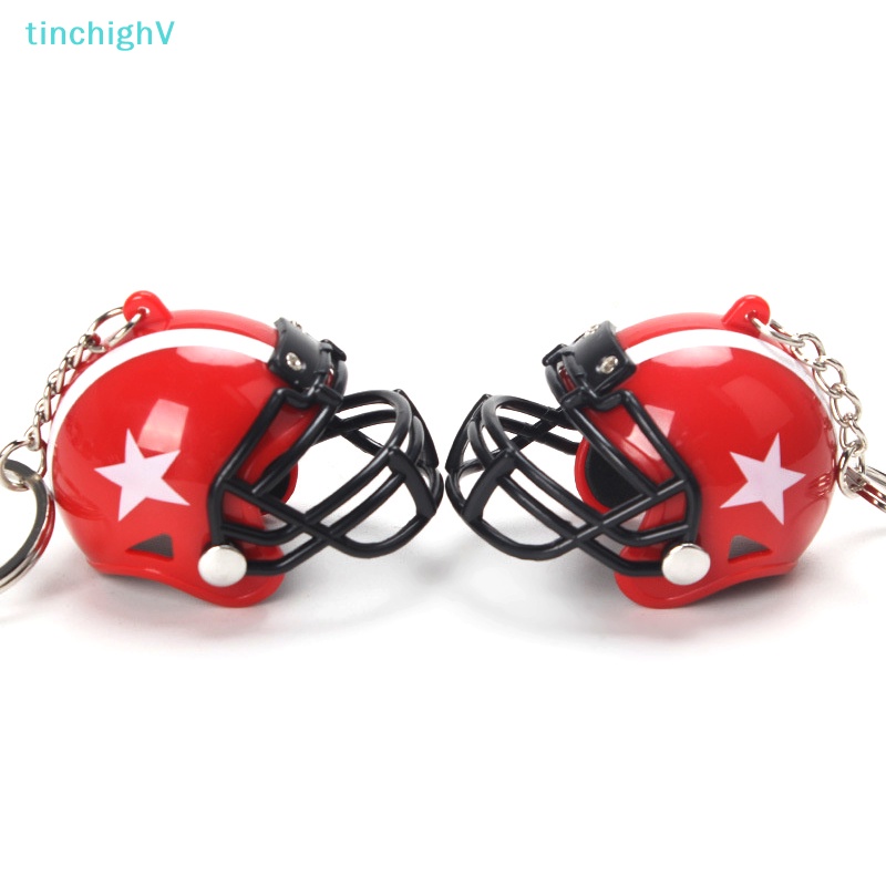 [TinchighV] Móc Khóa Hình Cầu Thủ Bóng Bầu Dục Mỹ Mũ Bảo Hiểm Cho Túi Xách Thể Thao Trang Sức [Mới]