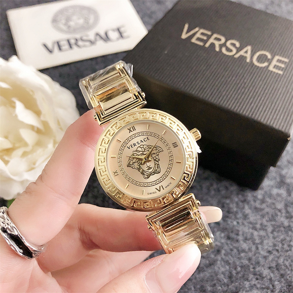 VERSACE Đồng Hồ Đeo Tay Thời Trang Sành Điệu Cho Nữ