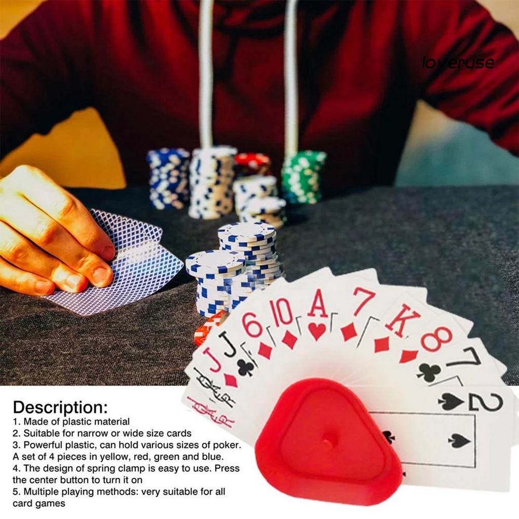 Set 4 Túi Đựng Thẻ Chơi Game Hình Tam Giác Ổn Định Viền Mịn Màng