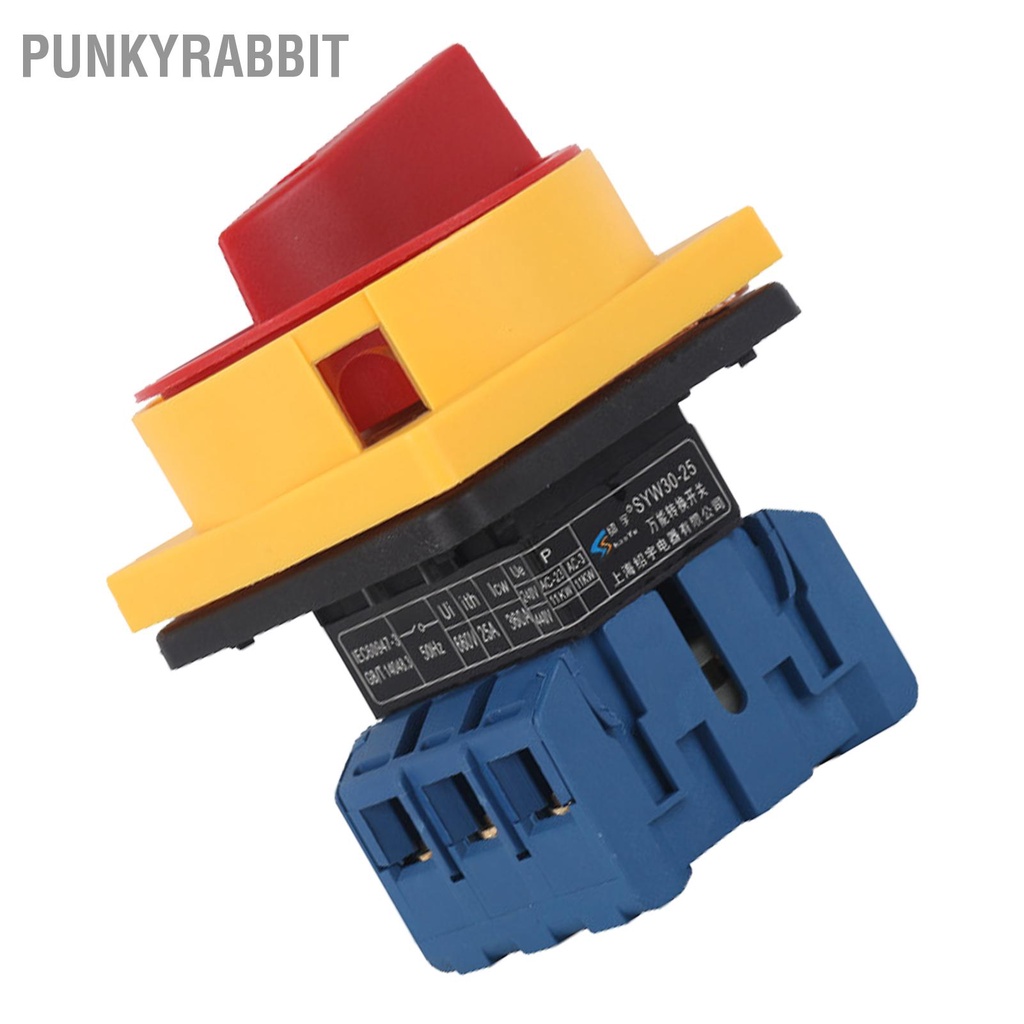 PunkyRabbit Tải Công tắc chuyển đổi nguồn bị ngắt kết nối công nghiệp Điều khiển chính Bật Tắt 25A