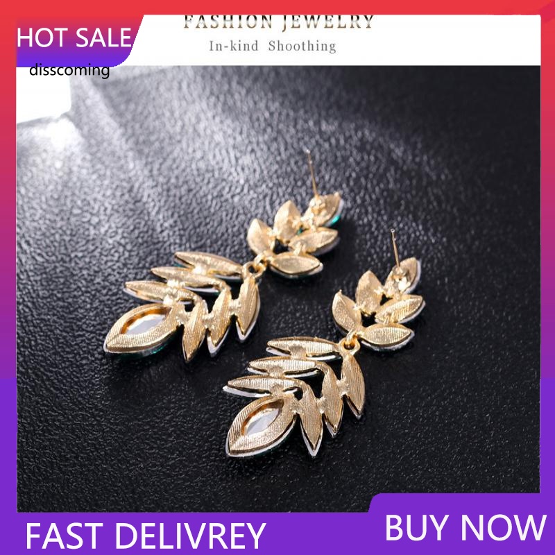 Áo Thun Tay Ngắn In Chữ SL| Đôi Bông Tai Dáng Dài Đính Đá Thời Trang Cho Cô Dâu