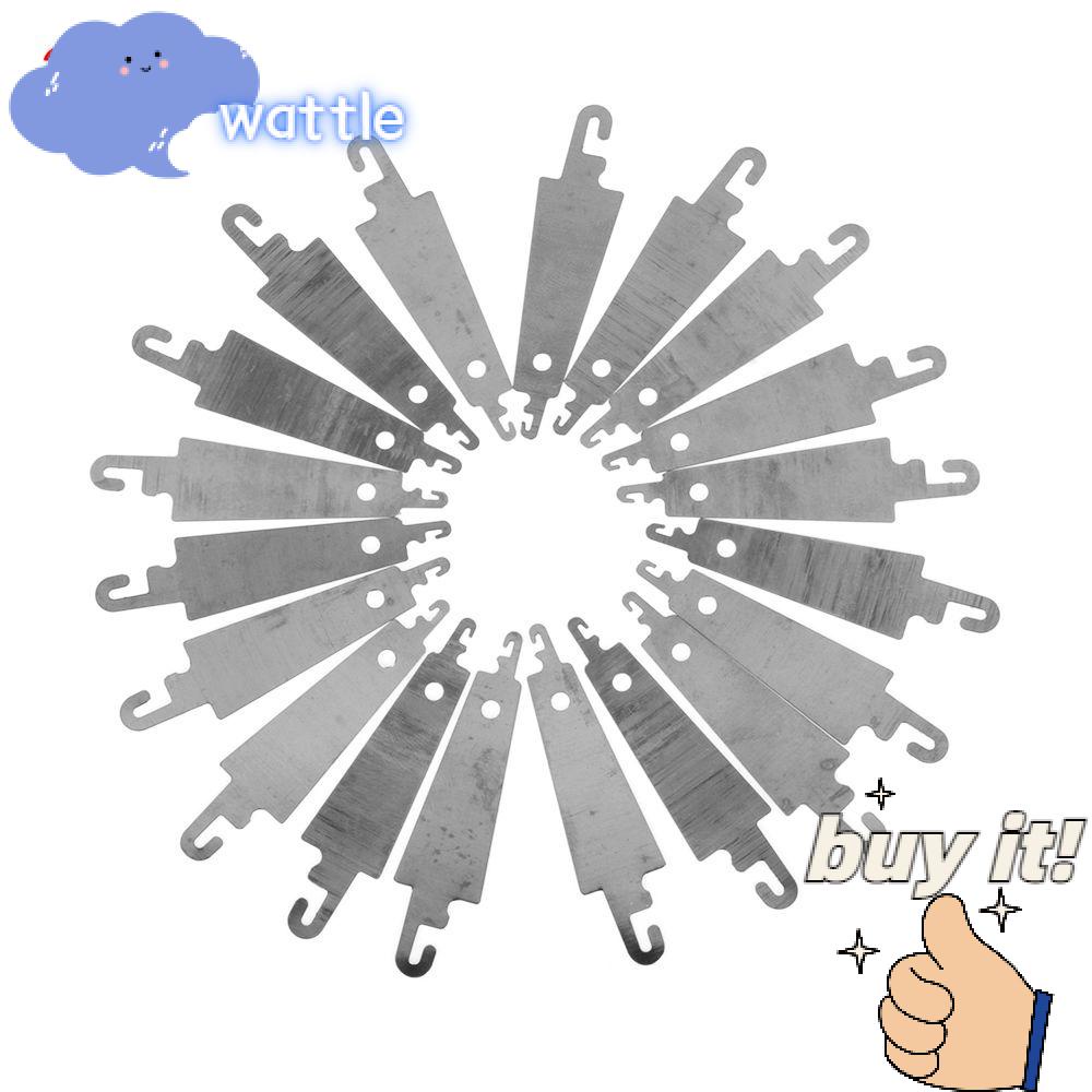 WATTLE Bộ 20 Kim Thêu Bằng Thép Không Gỉ