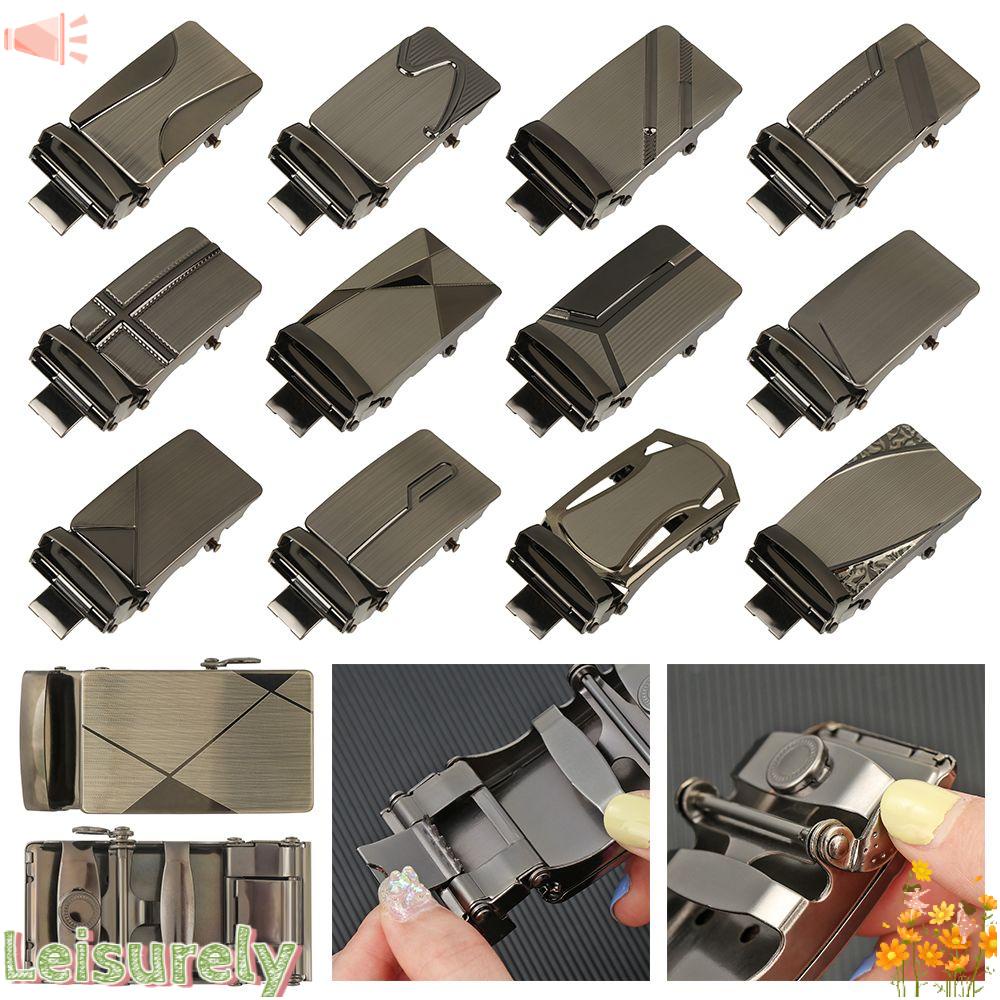 LEILY Đầu Khóa Dây Nịt Tự Động Cao Cấp Cho Nam