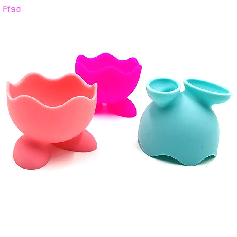 {Ffsd} Giá Đỡ Mút Trang Điểm Trưng Bày Mút Trang Điểm Bằng Silicon Mới Hình Trứng Chống Bụi Làm Đẹp * Bán Chạy
