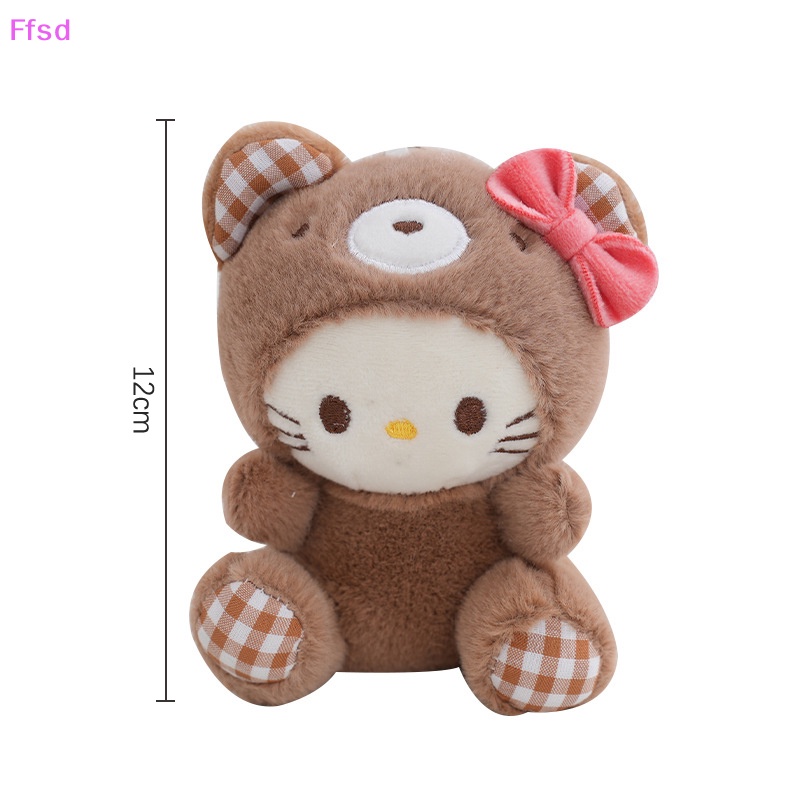 SANRIO Búp Bê Nhồi Bông Hình Kuromi Hello Kitty Cinnamoroll 12cm