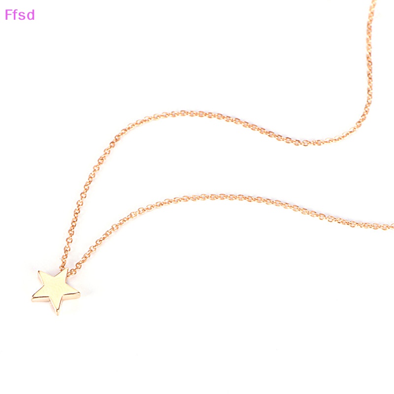 {Ffsd} Vòng Cổ Choker Mặt Ngôi Sao Phụ Kiện Trang Sức Cho Nữ Bán Chạy